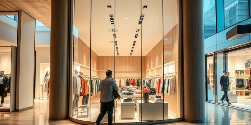 Adesivos para vitrine em shopping: o que considerar