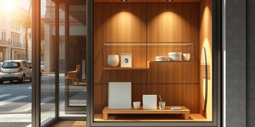 Adesivos para vitrine pequena: aproveite melhor o espaço