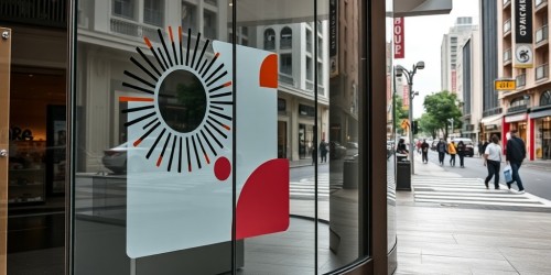 Adesivos promocionais para vitrine: destaque ofertas