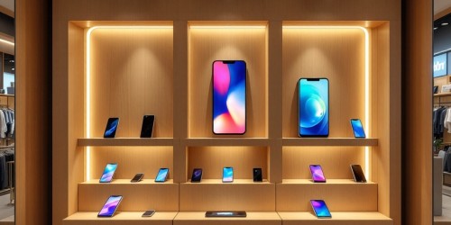 Vantagens do MDF para exposição de celulares no PDV