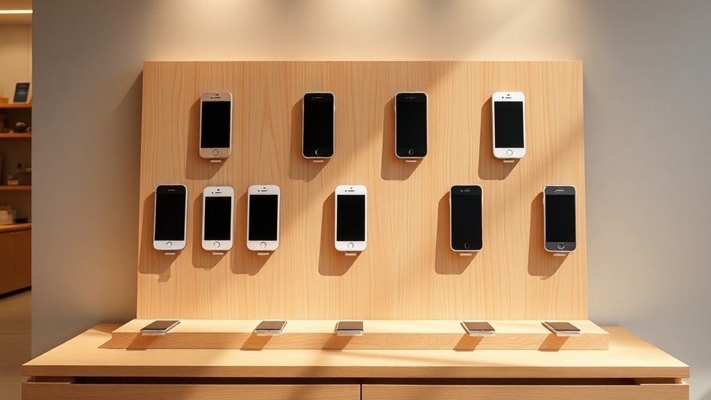 Como um display em MDF para celulares é pensado na prática