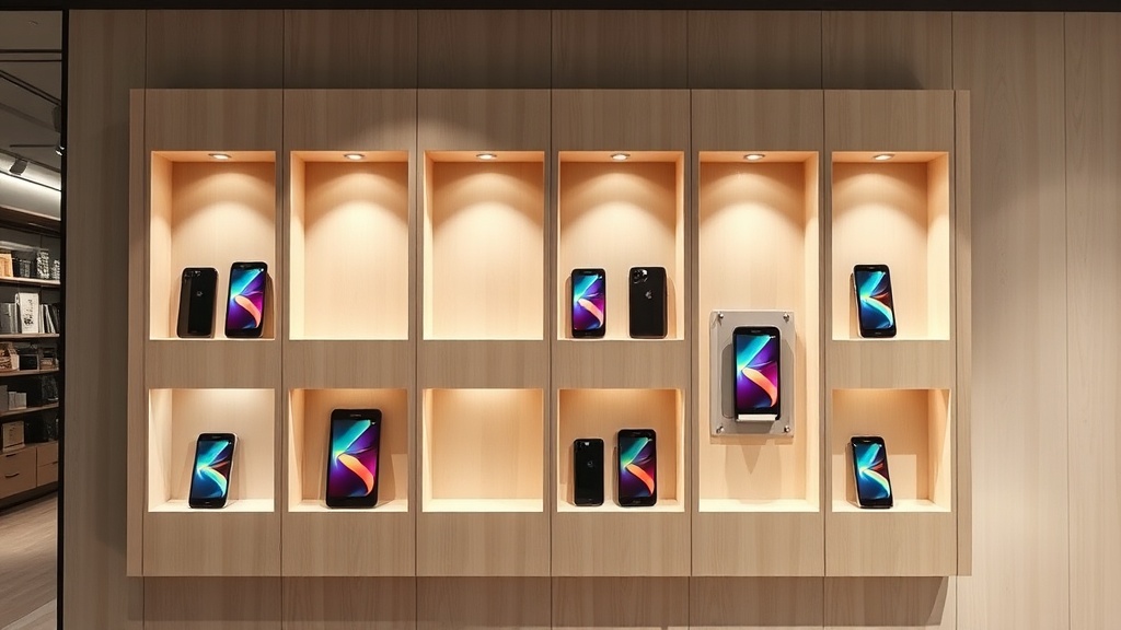 Por que a forma de expor celulares influencia tanto nas vendas