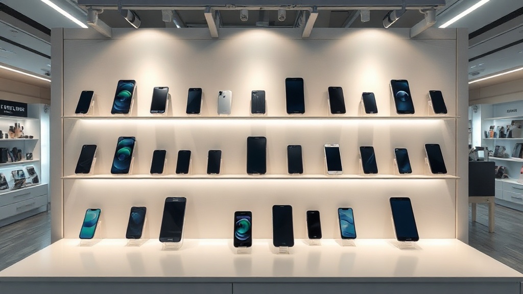 Por que a maneira de expor celulares impacta tanto as vendas