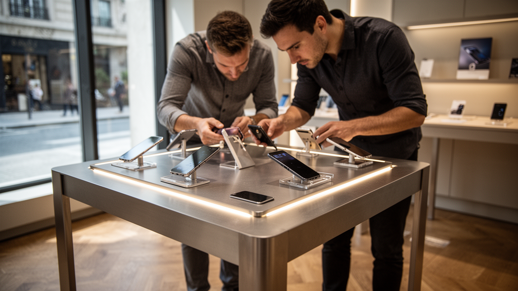 Vantagens de investir em uma vitrine mais estratégica para smartphones