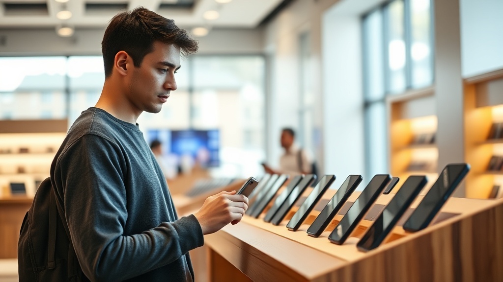 Por que a forma de expor celulares interfere tanto na decisão de compra