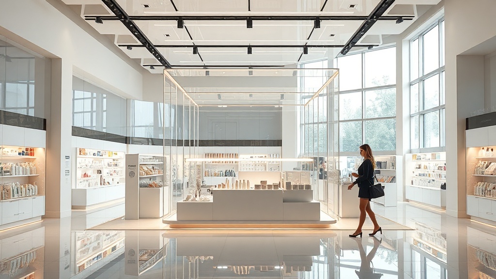 Como expositores em acrílico redefinem a jornada no ponto de venda