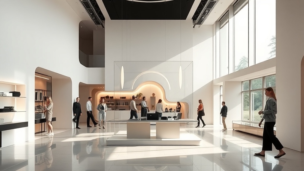 O que está em alta no design de exposição: leveza, transparência e luz