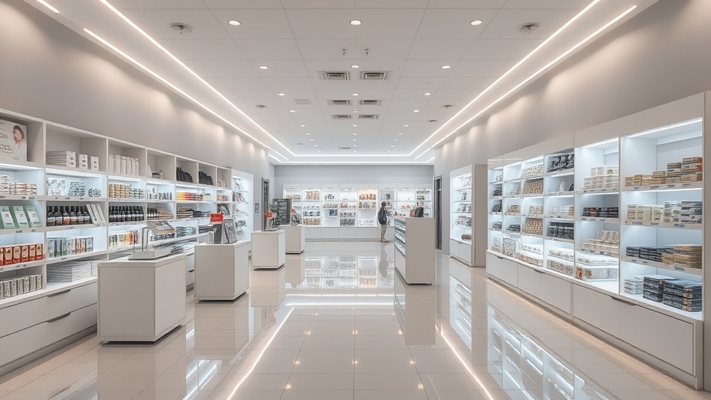 Entenda o papel das gôndolas no fluxo e no visual da loja