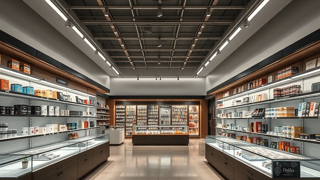 Iluminação, ergonomia e fluxo aplicados às gôndolas