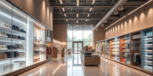 Prateleiras promocionais que otimizam espaços em lojas