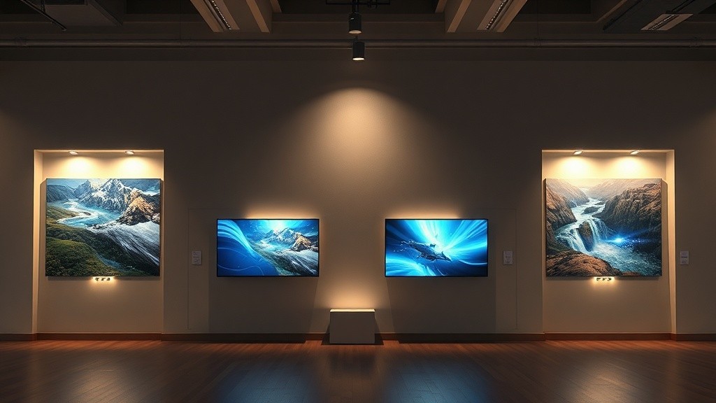Tipos de Displays Take One e onde cada um brilha