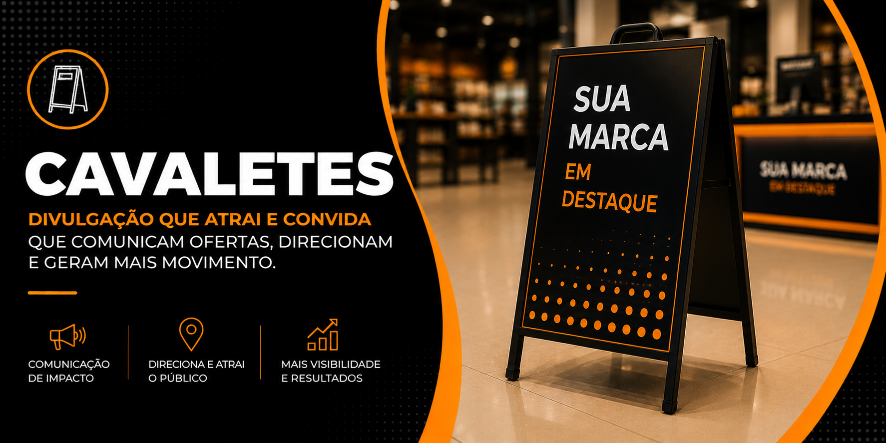 Cavaletes Promocionais