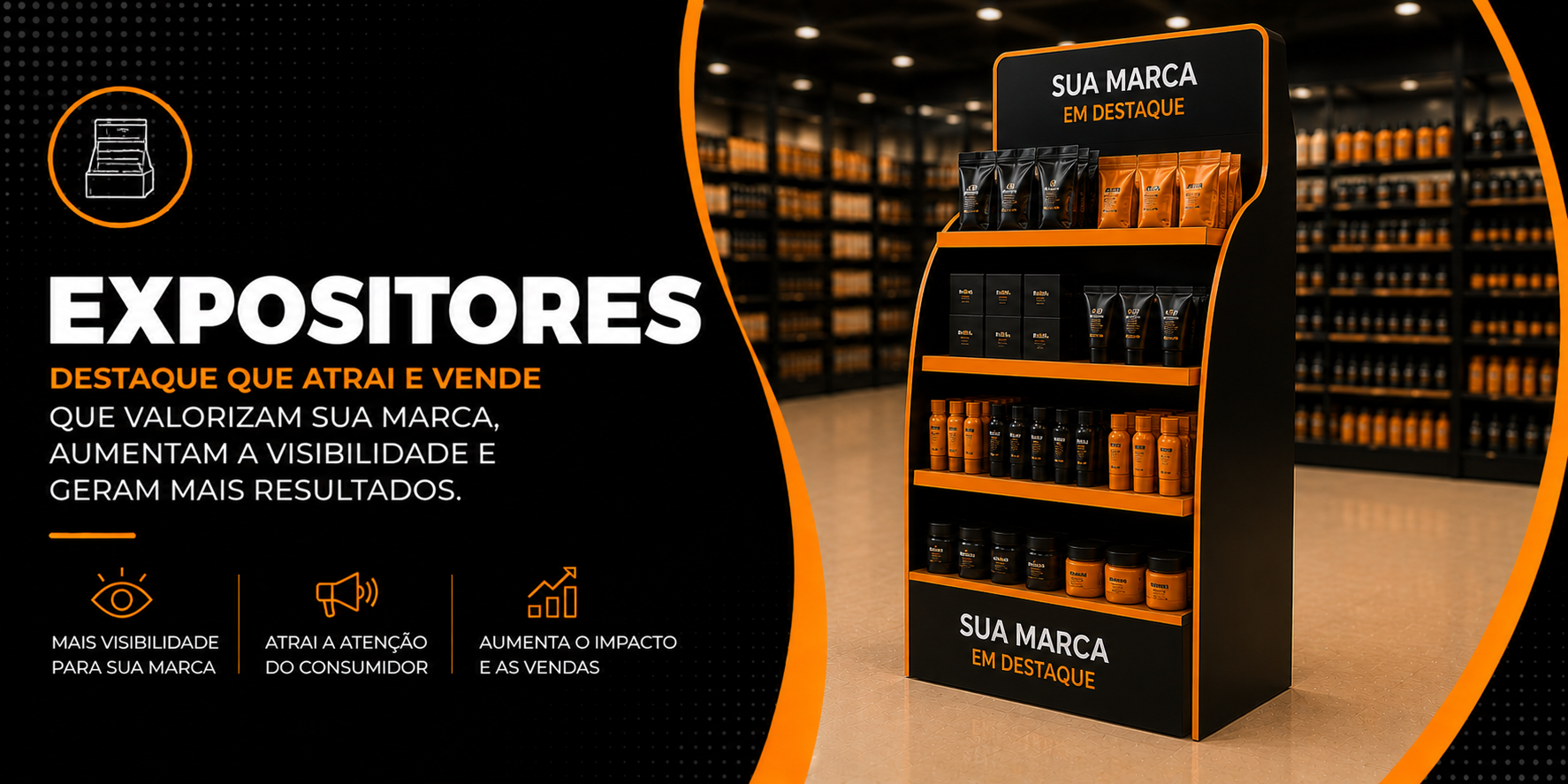 Expositores e Displays